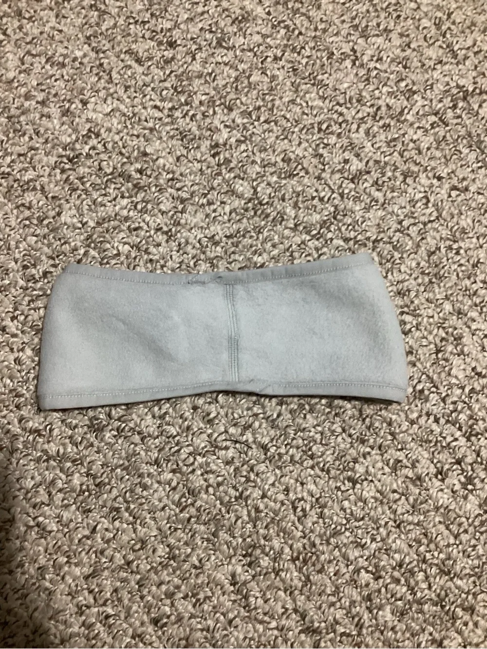 The North Face Light Gray Fleece Ear Warmer Headband